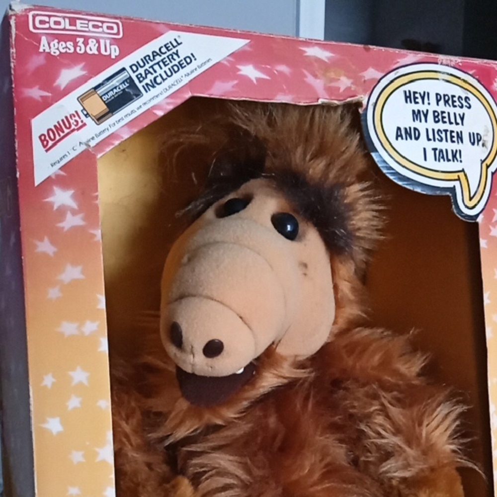 Vintage 1987 Wisecracking ALF Plush Toy - Picture 3 of 9